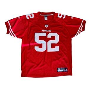 Reebok San Francisco 49ers Willis Jersey size 48